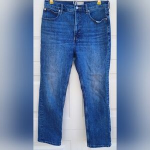 Everlane The Way High Slim Straight Jeans-29 Short (crop)